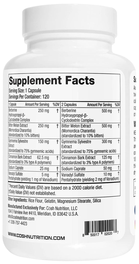 Gorilla Mind Glucose Disposal Agent Caps facts