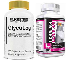 Blackstone Labs Glycolog FREE GenXLabs leanx4 Fat Burner