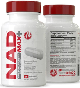 NAD MAX+ Anti-Aging Metabolic Nutrition