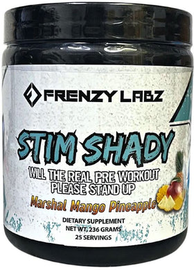 Frenzy Labz Stim Shady Insane Pumps Pre-Workout Watermelon