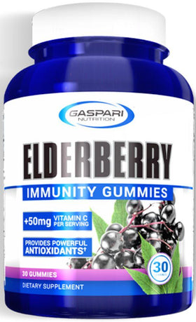 Gaspari Nutrition Elderberry Immunity Gummies
