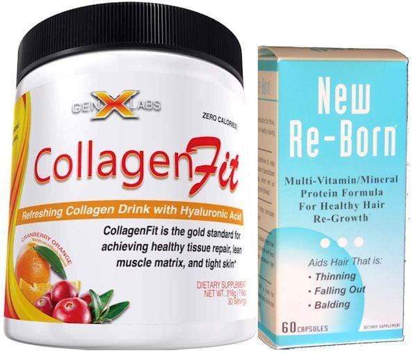 GenXLabs Collagen GenXLabs CollagenFit Low-Price-Supplements With FREE Hair Vitamins
