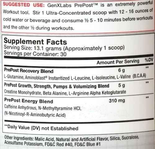 GenXLabs Muscle Growth GenXLabs Endurance Stack