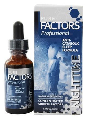 Pure Solutions Pure Factors Nighttime Sleep Formula GH 30 servings