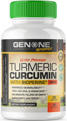 GenOne Labs Turmeic Curcumin
