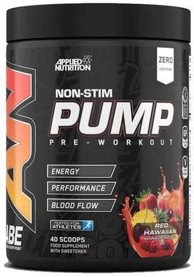 ABE Pump Stim-Free Pre-Workout Blue Raz tiger
