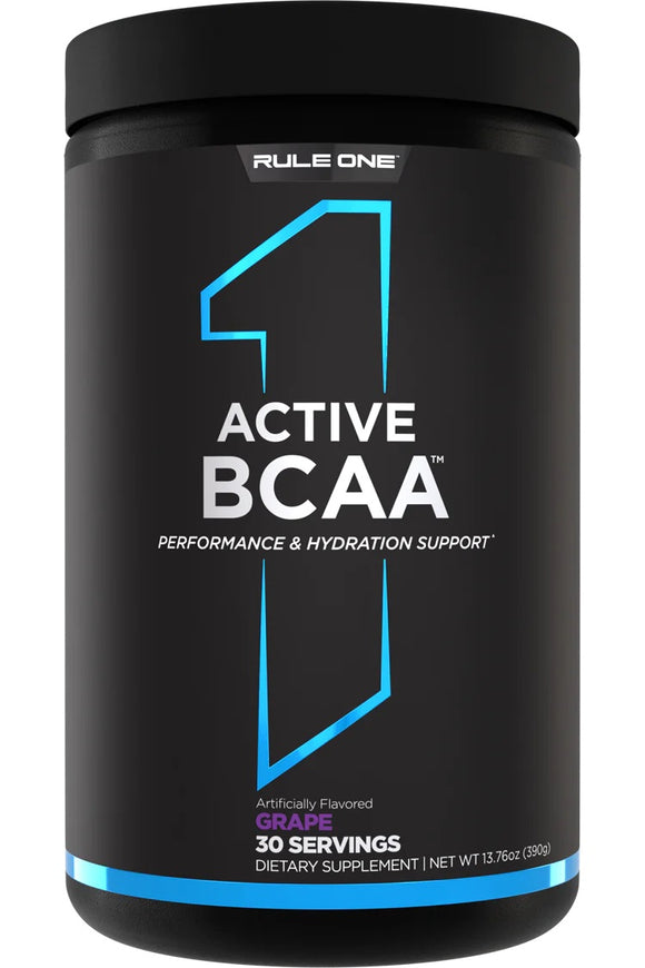 Rule One Active BCAA+ Hydration 30 servings blue