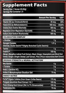 AfterDark InHuman Mentis Pre-Workout facts