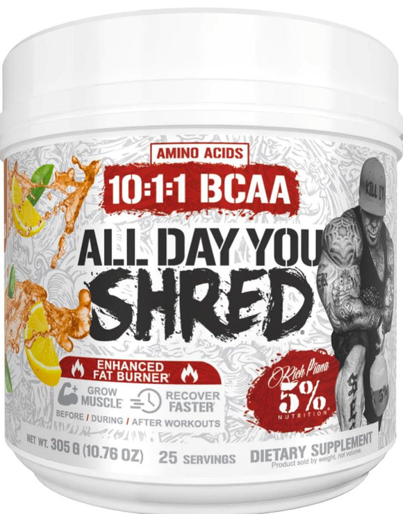 5% Nutrition All Day You Shred Fat Burner Pre-Workout
