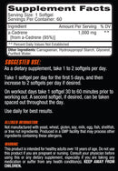 Competitive Edge Labs Alpha One size fact