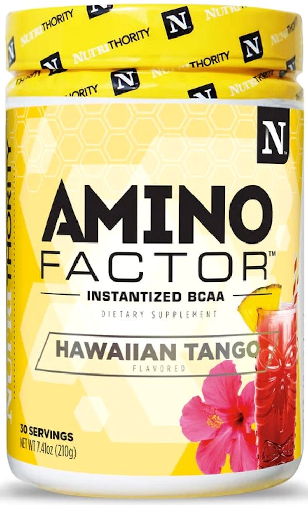 Amino Factor Nutrithority BCAA 30 Servings 4