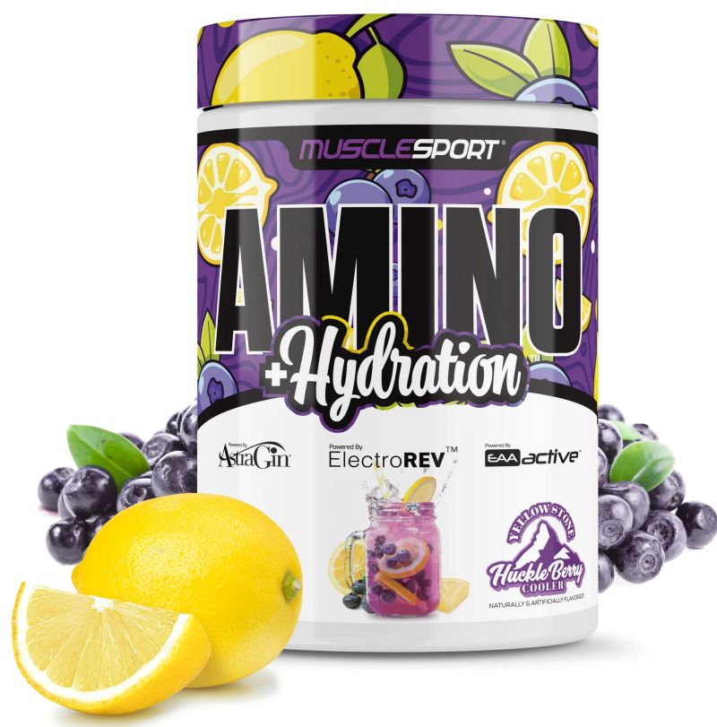 MuscleSport Amino+ Hydration – Sour Apple 3