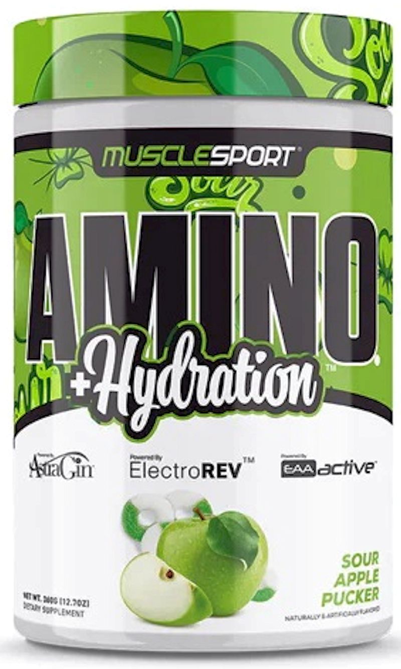MuscleSport Amino+ Hydration – Pineapple Pucker

