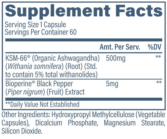 Revive Ashwagandha KSM-66 fact1