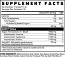 Ghost BCAA Vegan 30 Servings fact