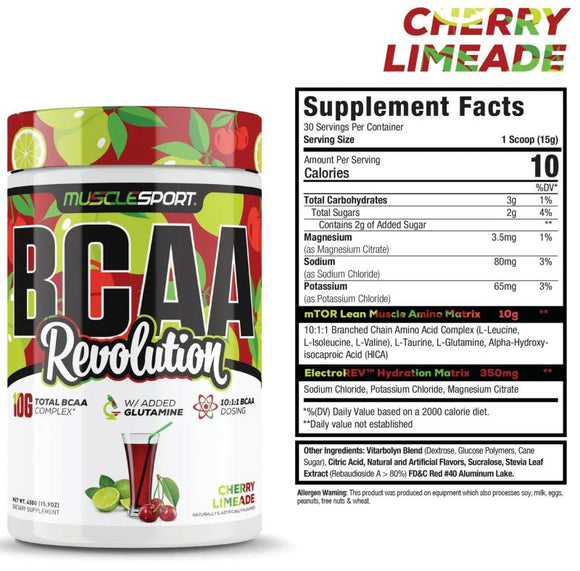 MuscleSport BCAA Revolution c