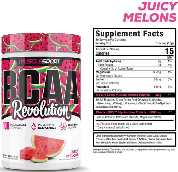 MuscleSport BCAA Revolution e