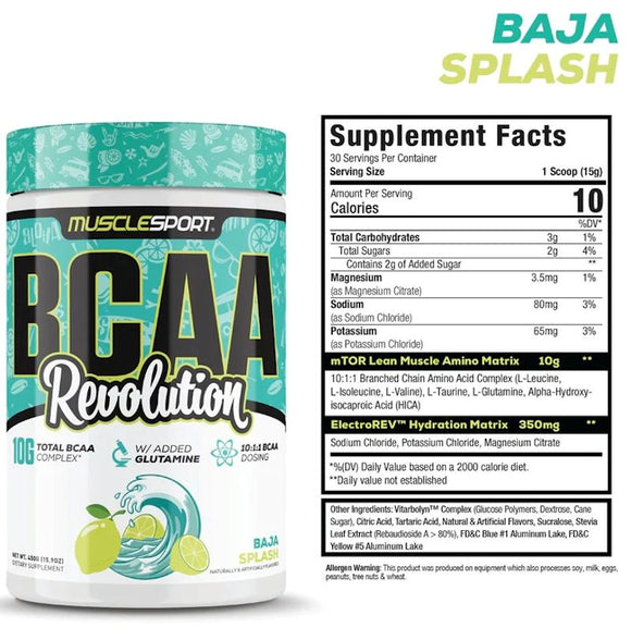 MuscleSport BCAA Revolution b