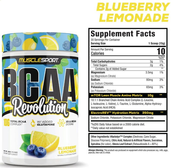 MuscleSport BCAA Revolution a