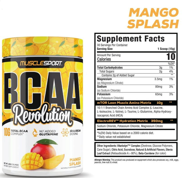 MuscleSport BCAA Revolution f