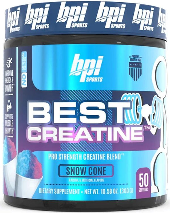 BPI Sports Best Creatine 50 servings water