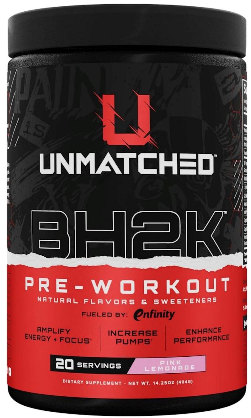 Unmatched Supps BH2K Pre Workout lime
