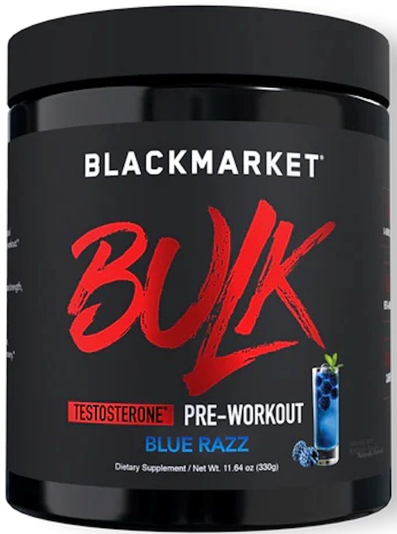 BlackMarket Labs Bulk Pre-Workout razz