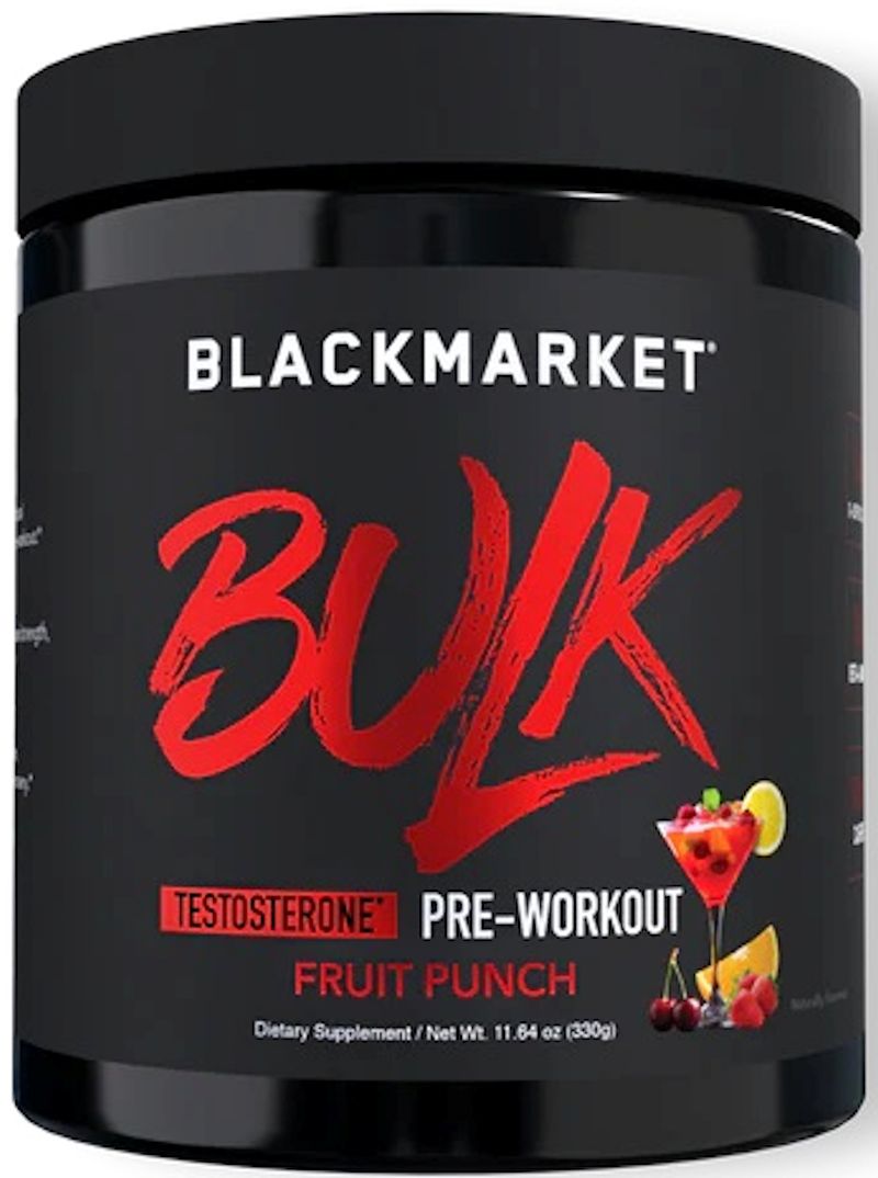 BlackMarket Labs Bulk Pre-Workout Fr