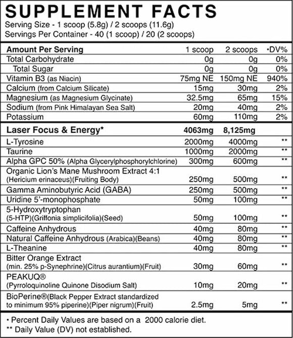BlackMarket BUMP Pre-Workout