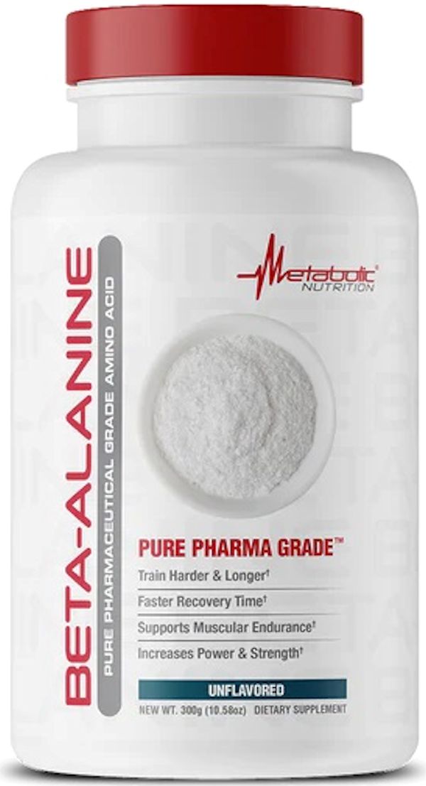 Metabolic Nutrition Beta-Alanine Unflavored pumps