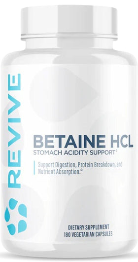 Betaine HCL | Digestive Enzyme | Revive