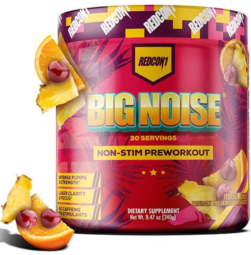 RedCon1 Big Noise Non Stim Pre Workout punch