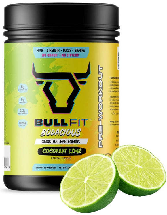 BullFit Bodacious Pre-Workout lime
