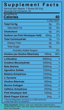 BullFit Bodacious Pre-Workout facts