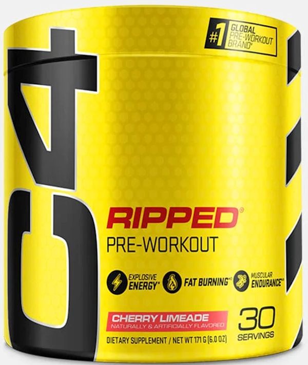 Cellucor C4 Ripped Pre-Workout 30 servings fat burner
