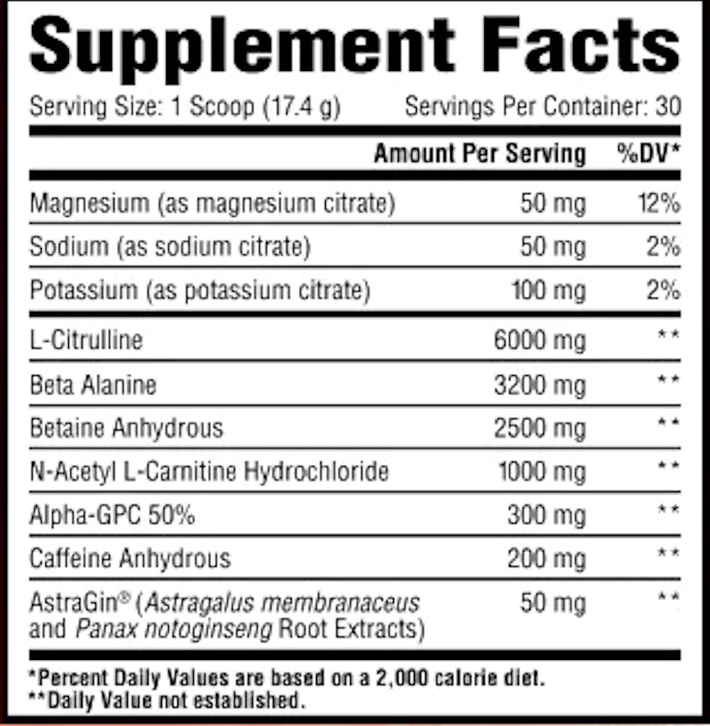 Core Nutritionals Core PRE | Pre Workout fa