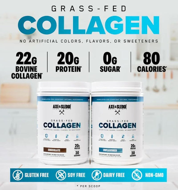 Axe and Sledge Collagen Hydrolyzed Bovine Collagen baaaner
