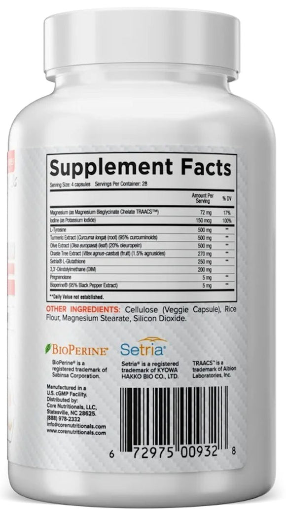 Core Nutritionals Poise Female Hormone Support