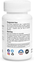 Gorilla Mind Cortisol Blocker 120 Capsules back