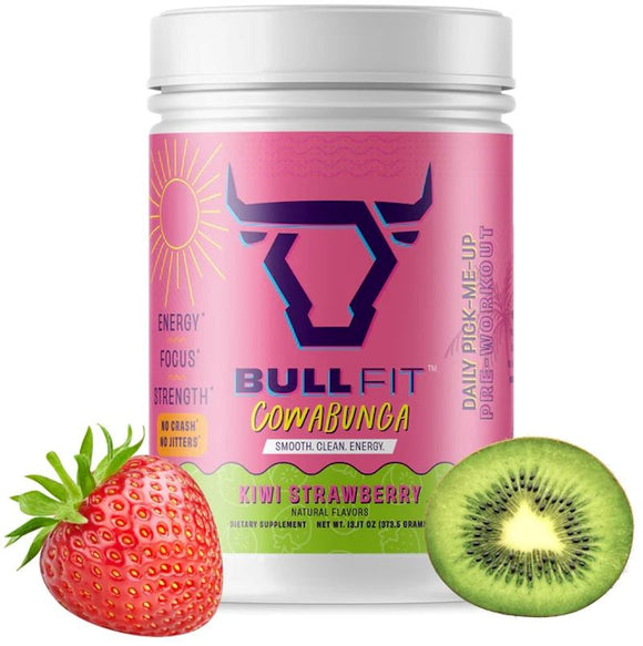 Bullfit Cowabunga Pre-Workout - Peach Mango 30 Servings