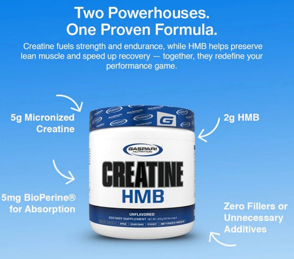 Gaspari Creatine HMB banner 
