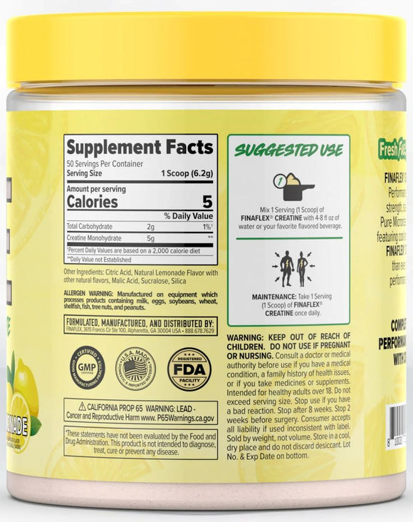 FinaFlex Pure Creatine Flavored bcak
