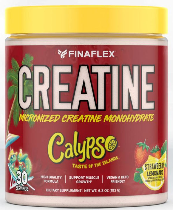 Finaflex Creatine + Calypso straw