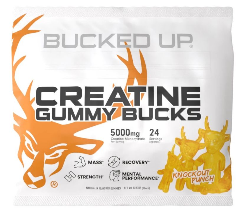 Bucked Up Creatine Gummies Tr