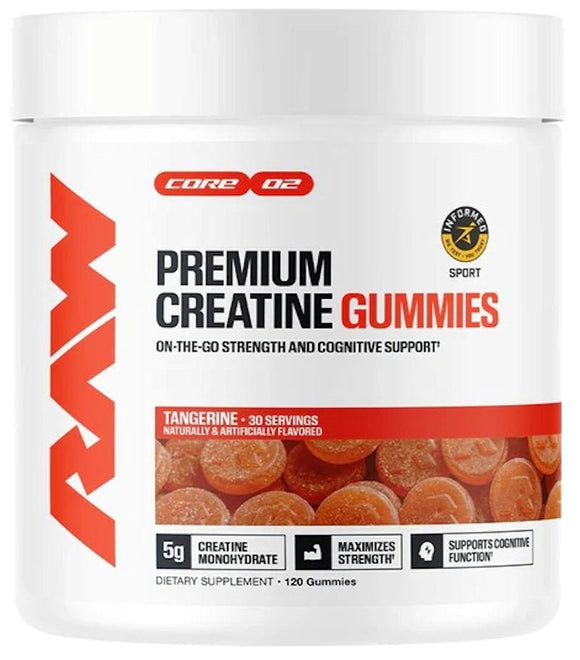 RAW Nutrition, Premium Creatine Gummies, 5gms 1
