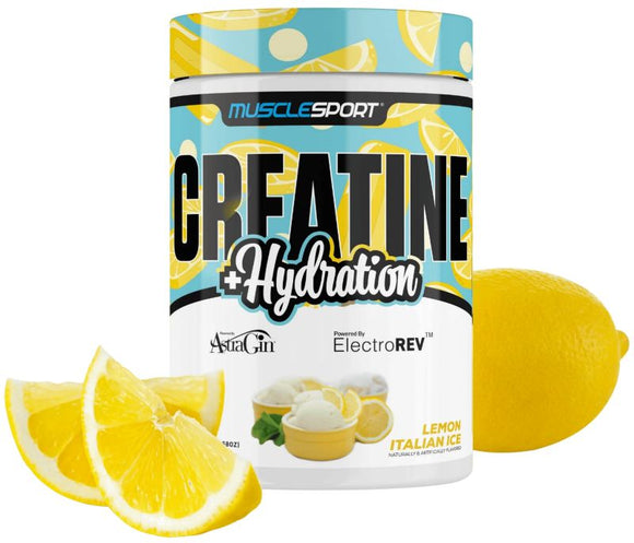 Musclesport Creatine+Hydration Blueberry Lemonade 2