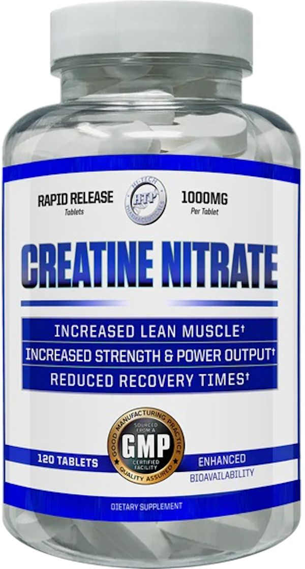 Hi-Tech Creatine Nitrate the best Buffered Creatine muscle pumps 