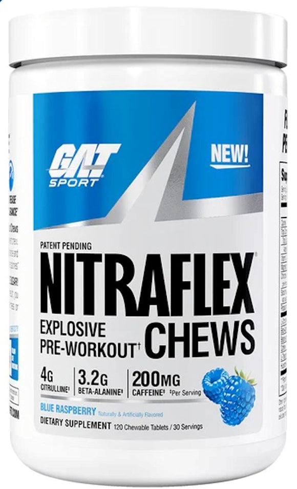 GAT Sport Nitraflex Chews Fast-Acting Pre-Workout b
