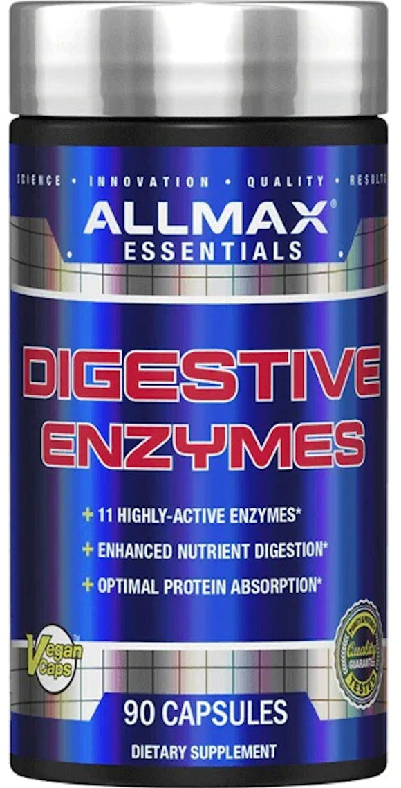 ALLMAX Essentials Digestive Enzymes 90 Capsules
