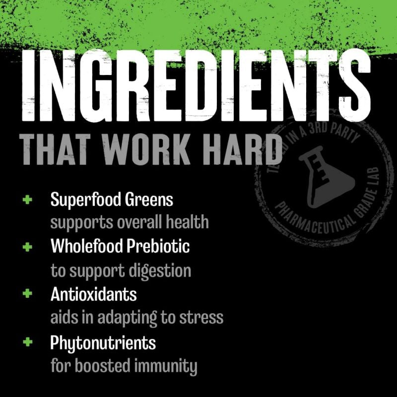 Universal Animal Greens facts